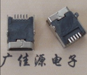 安阳mini usb 5p接口 迷你 卧式插座 端子贴片 接插件