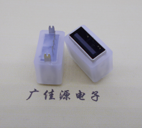 安阳USB连接器接口 10.5MM防水立插母座 鱼叉脚