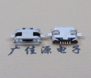 安阳MICRO USB 5P接口 沉板1.2贴片 卷边母座