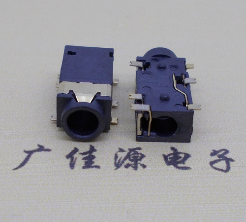 安阳PJ-342耳机2.5/3.5音频插座六脚贴片双柱